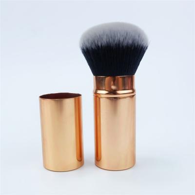 China Beauty Care Makeup Tools Super Soft Synthetic Hair Retractable Brush Perfect For Applying Makeup Powder Products for sale