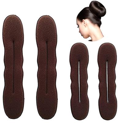 China European And American Style Factory Price Foam Hair Roll Manufacturer Hair Round Blow Cuts Brown Hair Roller Easy Bending Sponge+metal Sponge+metal OEM/ODM Wrap Up SGS for sale