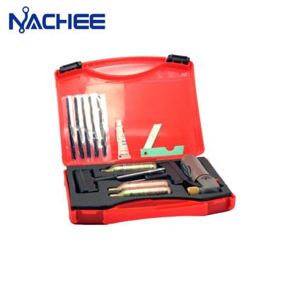 China Easy Operation MOTORCYCLE TIRE REPAIR TOOL KIT CO2 GAS INFLATOR REPAIR TOOL KIT WITH CASE Tire Repair Tools For Motorcycle for sale