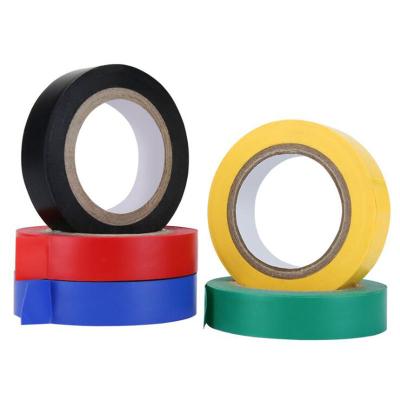 China 16mm x 15m Wire Insulation Tape 600V PVC Tape 600V Waterproof Self Adhesive Electrician Electrical Performance Flame Retardant Tape for sale