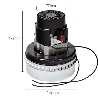 China Car AC Servo 220v 110v 1500w 1300w 1200w 1000w Industrial High Speed ​​Permanent Magnet Wet Dry Vacuum Cleaner Geared Motor for sale