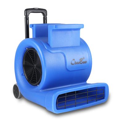 China Customizable Three-speed Blue Commercial Industrial Floor Fan Dryer High Power Carpet Strong Dehumidification Equipment for sale