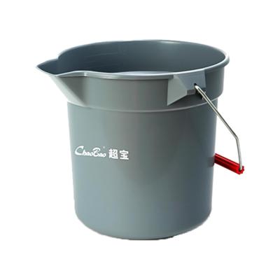 China Other Factory Wholesale Hot Sale 10L Household And Commercial Plastic Gray Bucket for sale