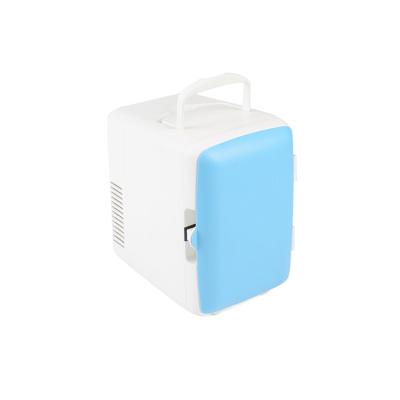 China ABS DC 12V Energy 4 Liter Alone Fridge Car Refrigerator Auto Mini Cosmetic Drink Cooler for sale