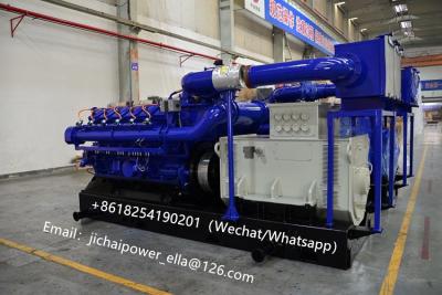 China 500kw 1000kW 500GF18-TK Natural Diesel Gas Biogas Engine Generator Set for sale