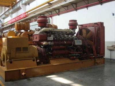 China Cow Fertilizer Processing Biogas Engine Gas Turbine 1 MW Generator 1000GF-ZK for sale