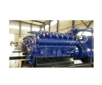 China syngas 600kw M12V190ZL generator set for sale