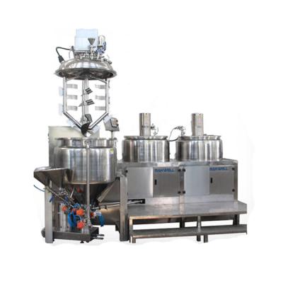 China MAKWELL Viscous Liquid Mayonnaise Ketchup Sauce Custom High Quality Ointment Making Processing Machine for sale