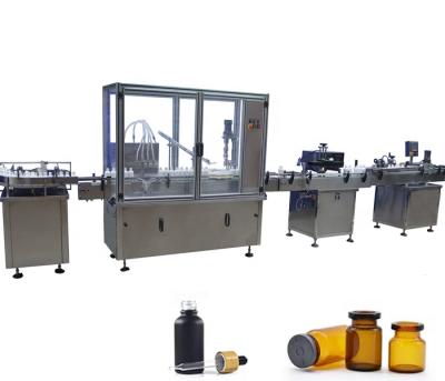 China Food Vial Filling Machine Automatic Bottle Washing Filling Sterilization Capping Machine for sale