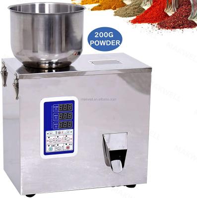 China Automatic Food MAKWELl Tea Candy Equipment Nut Filling Machine Powder Tea Surge Filling Machine for sale