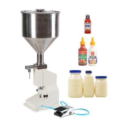 China Wholesale Custom Beverage MAKWELL Semi Automatic Pneumatic Piston Manual Liquid Bottle Filling Machine for sale