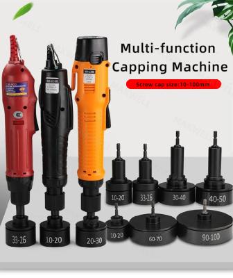 China MAKWELL Chemical Portable Automatic Electric Bottle Machine Screwing Capping Machine Electric Capping Sealing Machine for sale