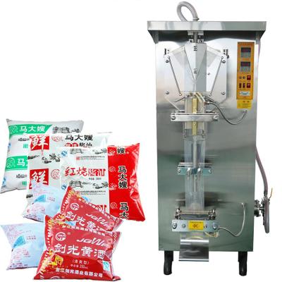 China Custom High Quality Low Price Food Small Plastic Water Bag Sachet Liquid Filling And Sealing Machine for sale