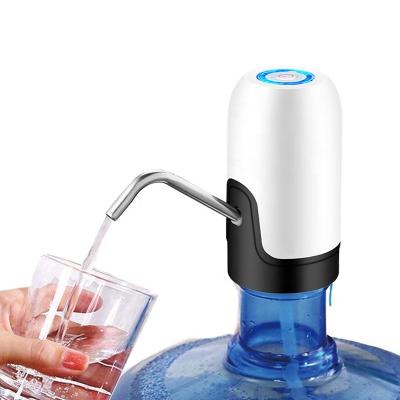 China Hotel Outdoor Portable Instant Mini USB Rechargeable Pump Small Electric Bottled Water Dispenser for sale