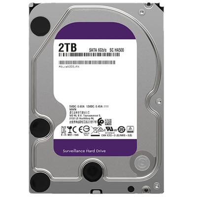 China Latest Hdd Factory Original Purple 2TB Internal Hard Disk Drive HDD Surveillance --- 2 TB internal hdd for sale