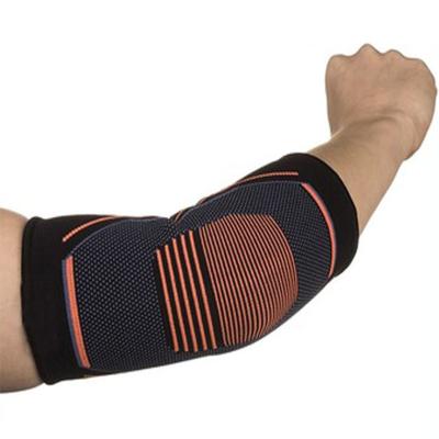 China Performance support Hot Sale 3D Knitted Nylon Latex Elbow Pads Elbow Brace Compression Support For Protection for sale