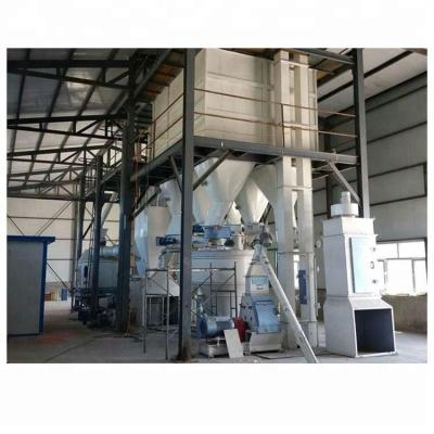 China Factory industrial use! animal feed production machinery/poultry feed pellet plant in hot sale for sale