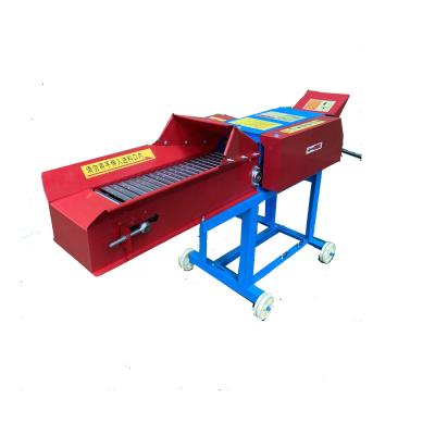 China Farms Mini Animal Feed Rice Straw Cutters Machine For Hay And Straw for sale