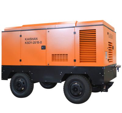 China Kaishan KSDY-20/18 Lubricated 20Bars 20 Bar Air Compressor Screw High Pressure Electric Screw Air Compressor for sale