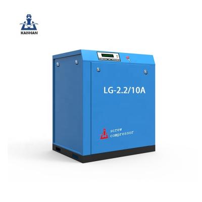 China 2022 STARS New Technology Lubricated 8 Bar Built In Dryer Combo With Compressor Air Screw Compressor for sale