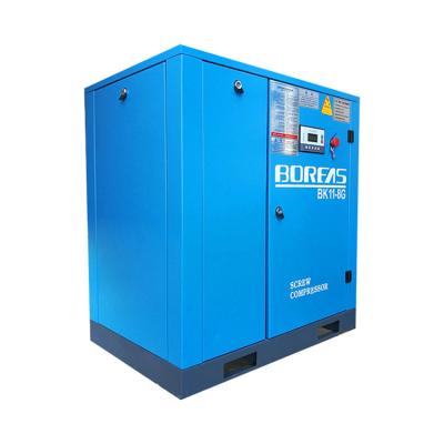 China 13 Bar 330 CFM 74 HP Lubricated Screw Air Compressor for sale