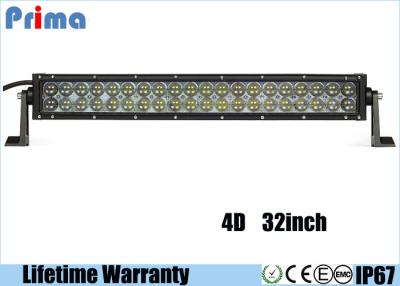 China 32 Inch 180W 4D Off Road LED Light Bar For Trucks  6000K Cool White  for sale