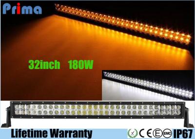 China 32 inch Led Truck Light Bar Wireless Remote Control 180W Super Cool Yellow White for sale