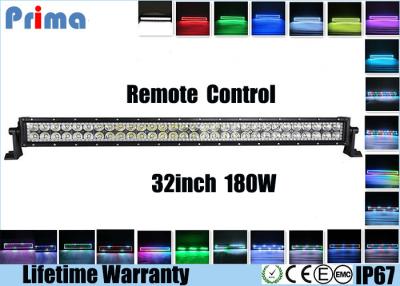 China 32 Inch Halo Remote Control LED Light Bar Spot / Flood / Combo Beam for sale