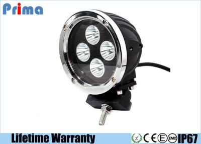 China 40W Spot / Combo CREE Round Driving Lights Die Cast Aluminum Housing for sale