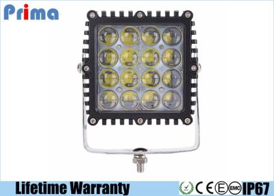 China 80W Square Spot LED Driving Light with Extreme Vibration Resistant Mount for sale