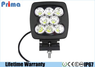 China IP67 80W Cree Fog Driving Lights 7200 High Lumen Spot / Flood Beam for sale