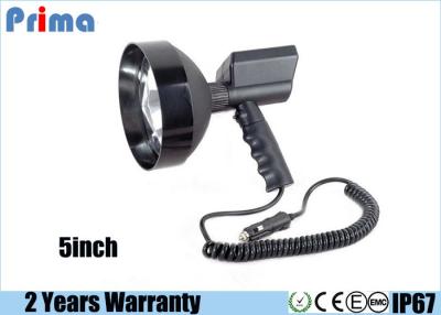 China 5 Inch Xenon HID Hunting Light 6000K Waterproof Handheld Designed Spot Beam for sale