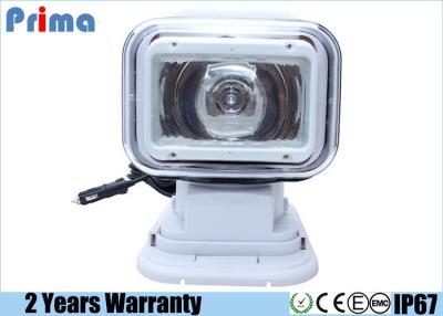 China 6000k HID Remote Controlled Searchlight With Internal AC Ballast 35 / 55W Power for sale