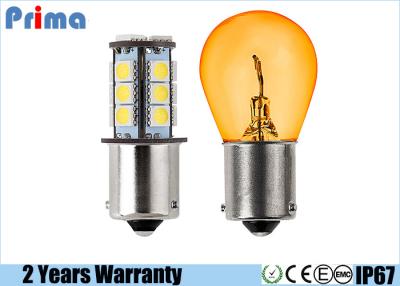 Κίνα 7507 οδηγημένες PY21W λάμπες φωτός 10-15 Watt 10~30 VDC ματαιοδοξίας γωνία ακτίνων 360 βαθμού προς πώληση