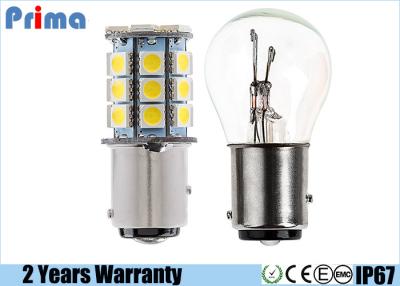 China 1157 LED Car Light Bulbs 27 SMD LED Tower 10 - 30V DC Range 360 Degree Beam for sale