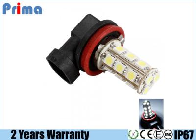 China 5050 18 SMD Led Replacement Headlight Bulbs , 2.7W H11 Led Fog Light Bulbs for sale