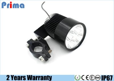 China 20W High Power Motorcycle LED Headlights , IP67 2000LM Led Motorcycle Headlamp for sale