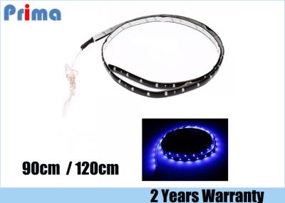 China La luz llevada flexible cm/120 de la cinta de 90 cm, cinta llevada azul/amarilla de 12V se enciende en venta