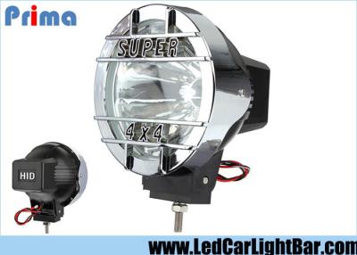 China 12V / 24V HID Driving Lights 4 X 4 Vehicle Spot Beam 6000K Cold White for sale