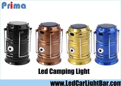 Chine le camping de 4W 350LM LED allume 6 x 3528 pliants solaires rechargeables de SMD à vendre