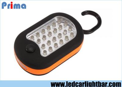 China Portable 24+3 LED Camping Lights ABS Waterproof 10000 MCD Brightness for sale