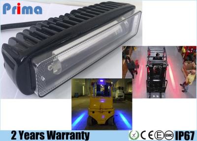 China CREE DCs 10V -80V 30W blaue/rote Linie Warnlichter LED für Gabelstapler zu verkaufen