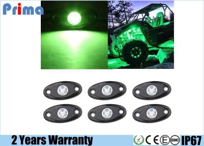 Chine La roche verte de LED allume la lampe de lumière de 6 cosses LED pour le bateau de dessous extérieur 4wd de la jeep 4x4 de la jeep ATV SUV de camion d'Off Road d'intérieur à vendre