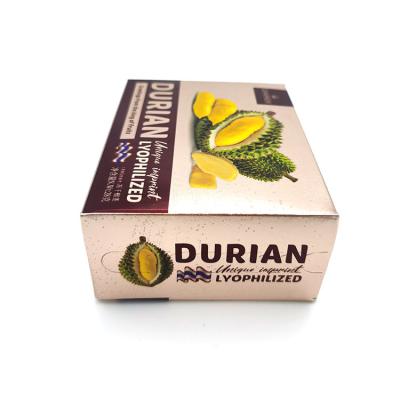 China Hot sell good quality cheap waterproof exquisite durian fruit printing freeze dried packing box for food for sale