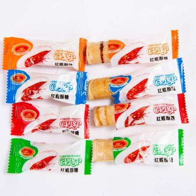 China 2021 normal special hot sale crunchy candy lobster crunchy wholesale peanut sweets with beautiful package for sale