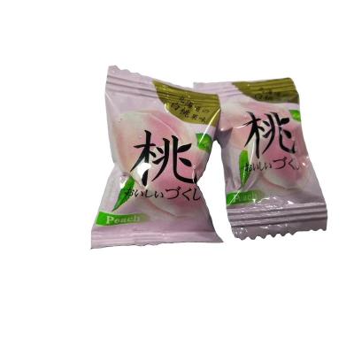 China Factory Wholesale Cheap Natural Peach Hard Candy Occasional Snack Candy for sale