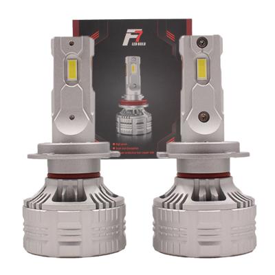 China Aluminum+LED F7 65W 13000LM Canbus Led Headlight Bulb H4 H7 H11 9005 9006 9012 H13 9004 Car Led Headlight H1 H4 H7 H11 9007 Fog Lights for sale