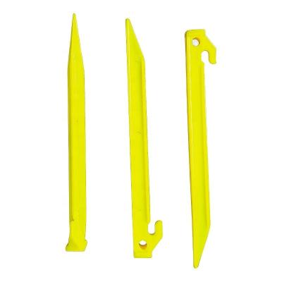 China Outdoor Camping Goods And Strong Plastic Tent Nail Nail For Beach Mat Camping Hiking Garden for sale