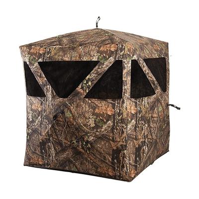 China Portable Wholesale Outdoor Camouflage Foldable Waterproof Layout Tent Camouflage Hunting Blind Panel Hunting Chair Blind Tent for sale