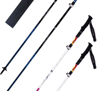 China Economic Mountaineering Equipment Custom Design Travel Climb Mountain Trekking Pole for sale